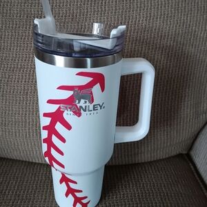 Rare baseball mom stanley h2.0 quencher thermos